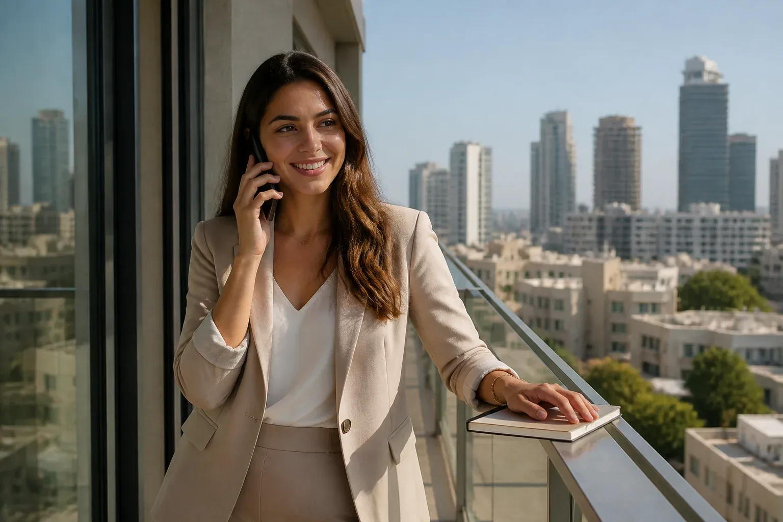 שיחת טלפון ראשונה עם הסניף
